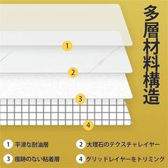 大理石シート 壁紙シール 厚手 リメイクシート 大理石調 40cm×10mの画像
