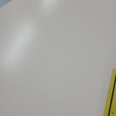 J9038　イーナ　ダイニングテーブルセット　椅子2脚付　Eames TABLE　ホワイト　クリーニング済み【リユースのサカイ柏店】参考価格26,000円の画像