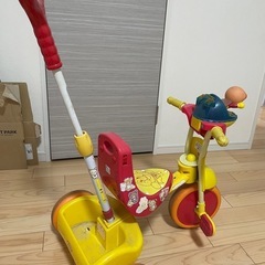 アンパンマン三輪車の中古が安い！激安で譲ります・無料で