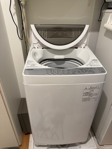 TOSHIBA 洗濯機　6キロ