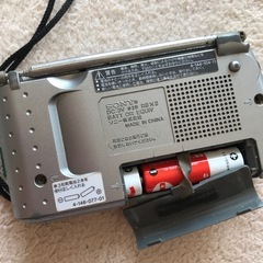 【ジャンク品】SONYポータブルラジオの画像