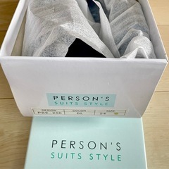 パンプス 本革 リクルート 就活 24.5cmの画像