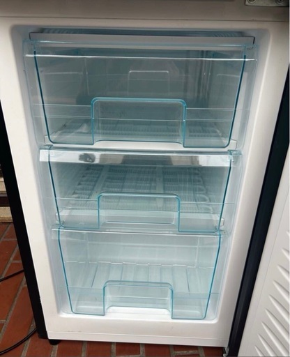 アイリスオーヤマ/2021年製】 ノンフロン冷凍冷蔵庫 ブラウン