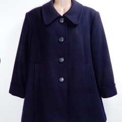 信愛女学院 ネイビー スクールコート ★ ボックスコート 美品 ...