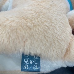 豆しば三兄弟ぬいぐるみの画像