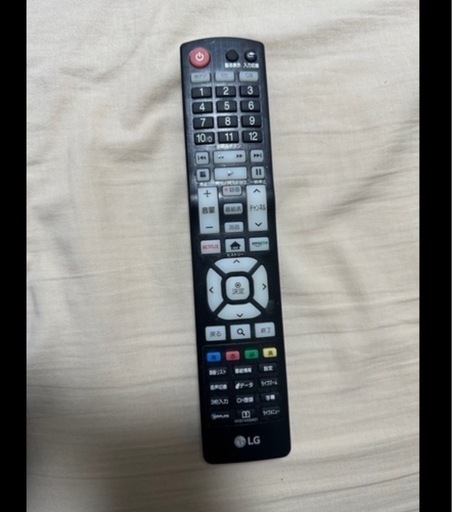 LG液晶テレビ43型  リモコン付き 