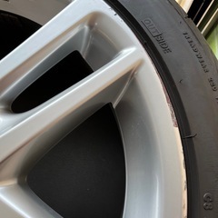 トヨタ クラウン純正１８インチホイールタイヤセット【リサイクルマート下関店】の画像