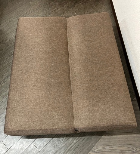 【美品！】 ソファベッド ブラウン