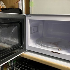☆値下げ☆O 2503-691 ユアサプライムス 電子レンジ PRE-680HFEC 2022年製 通電確認済み キズ 汚れ はがれありの画像