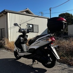 低走行　ヤマハ　シグナスX ２型　SE44J 国内　バッテリー新品　関東無料配送の画像