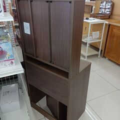 ★ジモティ割あり★  ドレッサー ブラウン H130×D39×W60 クリーニング済み HJ6100の画像