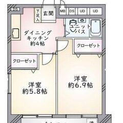 💞2024年12月大規模修繕済み❤️‍🩹2駅2路線利用可💞駅徒歩...