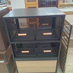 ★ジモティ割あり★ IKEA ラアック ブラック H101×D4...