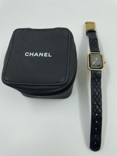 CHANEL プルミエール K18 イエローゴールド 腕時計（ID673）