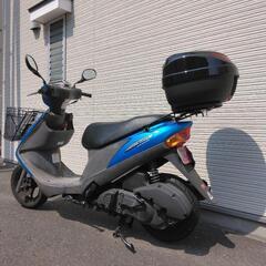 お話し中　スズキアドレスV125G使用中、すぐ乗れます。通勤通学最速の画像
