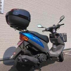 お話し中　スズキアドレスV125G使用中、すぐ乗れます。通勤通学最速の画像