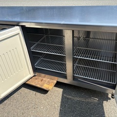 ■中古品 フクシマ業務用冷蔵庫 台下冷蔵庫 AYC-180RM 2017年 413L 1800ｘ600ｘ800ｍｍ 動作問題なし■の画像