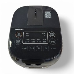 東芝 TOSHIBA 炊飯器 炊飯ジャー ブラック 3合炊き20...