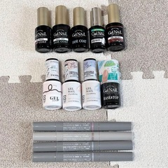 GelNail ジェルネイルセット カラー多彩　13 本セット