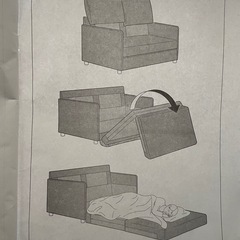 ソファ IKEA FRODHULTの画像