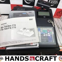 ✨TEC 中古 FS-770 電子レジスター 会計レジ 店舗用品 モードキー×4