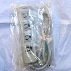 延長コード　電源タップ　未開封の画像