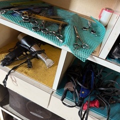 床屋道具一式の画像