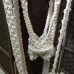 0321-322 マクラメ　プラントハンガーの画像