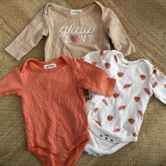 サイズ60-70 ベビー服3枚セット