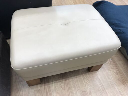 ★ジモティ割あり★ カリモク スツール オットマン ベージュ H37×W60×D46 クリーニング済み KJ8994