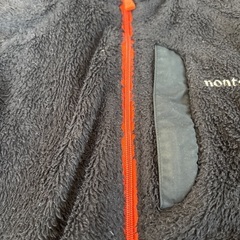ファスナー不具合あり　モンベルフリース130cmの画像