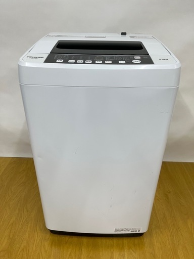 ★ハイセンス★2019年製 全自動洗濯機5.5kg