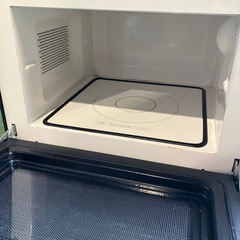 電子レンジ　家電　キッチン　ブラック　黒の画像
