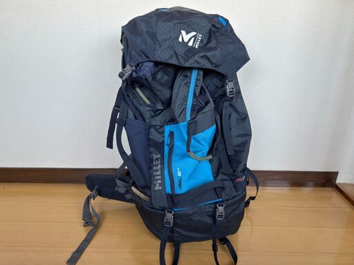登山　バックパック　ミレー　ウビック　60+10　ザック
