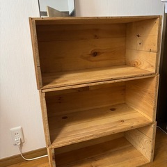 DIYに‼️りんご箱3箱　(決定致しました)