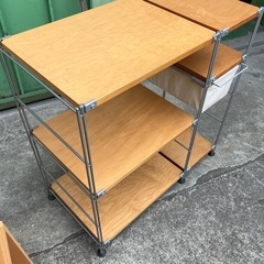 【無印良品】棚　収納棚　ステンレス　家具　シェルフの画像