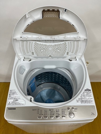 ★東芝★2020年製 全自動洗濯機5kg