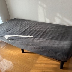 ニトリ　シングルベッドフレーム マットレス付き