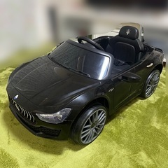 【決まりました！】【美品】電動乗用ラジコン マセラティ