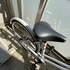 【3/21本日お渡し可】自転車　サドル防犯チェーン付の画像