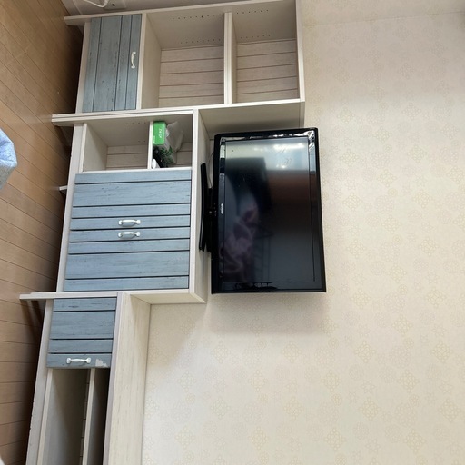 テレビ台、収納棚3点まとめて