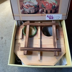 【週末引取限定】【未使用】土鍋セット　1人〜２人用の画像