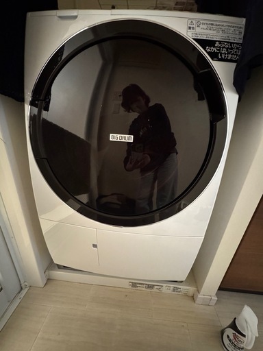【商談中】日立ビッグドラム風アイロンドラム式洗濯乾燥機