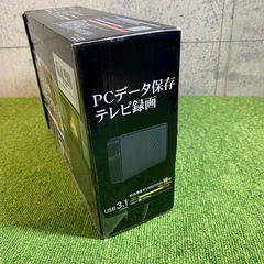 6843 外付ハードディスク テレビ録画 MAL34000EX3-BK　PCデータ保存 USBケーブル ACアダプター 取扱説明書 ブラック 黒の画像