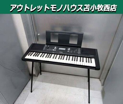 YAMAHA PORTATONE ポータブルキーボード PSR-E363 61鍵盤 2019年製 スタンド付き 電子キーボード ヤマハ ポータトーン 苫小牧西店