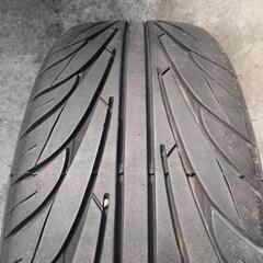 165/35R17　アルミ　タイヤ4本セット　No.165 　ホイール1本歪み大の画像