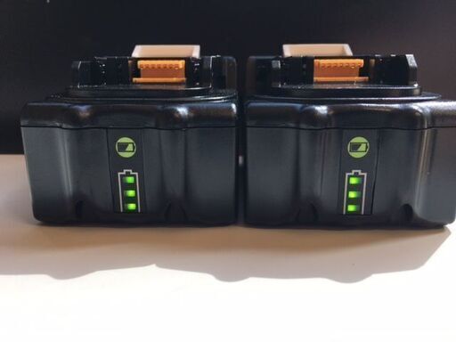 【未使用に近い】　急速充電器充電器＋互換バッテリー6.0Ah×2個セット　充電式高圧洗浄機　HY-6010　コードレス　マキタ18Vバ