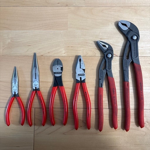 クニペックス　プライヤー、ニッパー、ペンチ