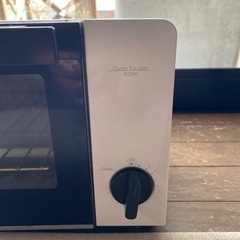 【決まりました】【あげます】ニトリ　トースター　900W ホワイト　中古の画像