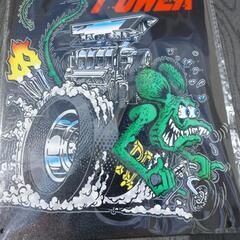 🔶新品未使用/ラットフィンクRATFINKブリキ看板20cm×30cm